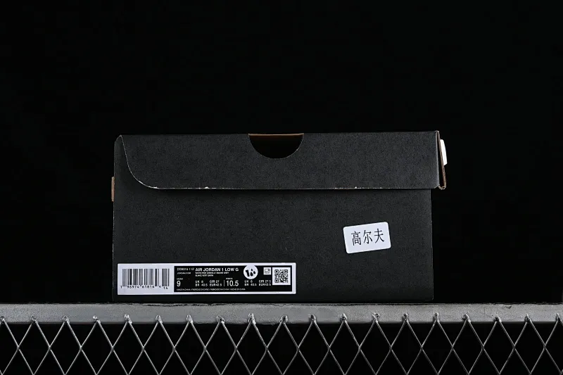 All categories Air Jordan Jordan series basketball shoes Air Jordan 1 Low G version pure original Air Jordan 1 Low Golf AJ1 Joe 1 new golf version gray white green color DD9315-112